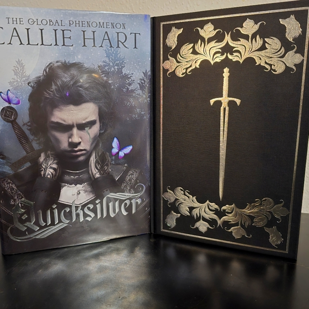 Quicksilver Book by Callie Hart( Signed UK ) Hardcover